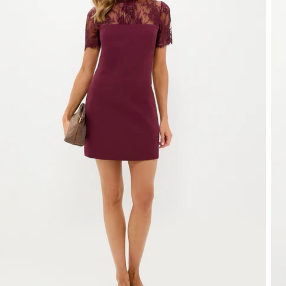 NWT Hyacinth House Sleeve Burgundy Dress